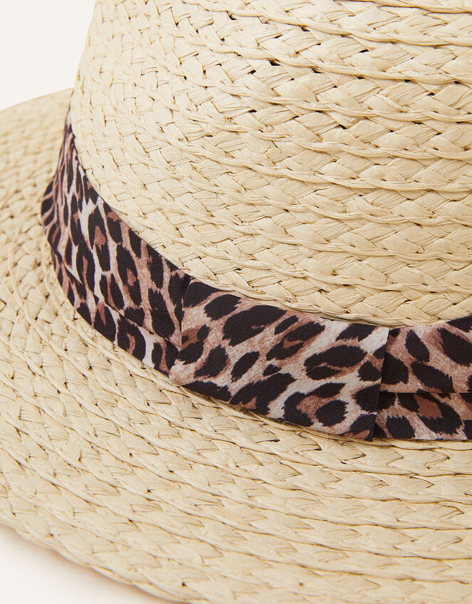 Frankie Animal Fedora Hat, , large
