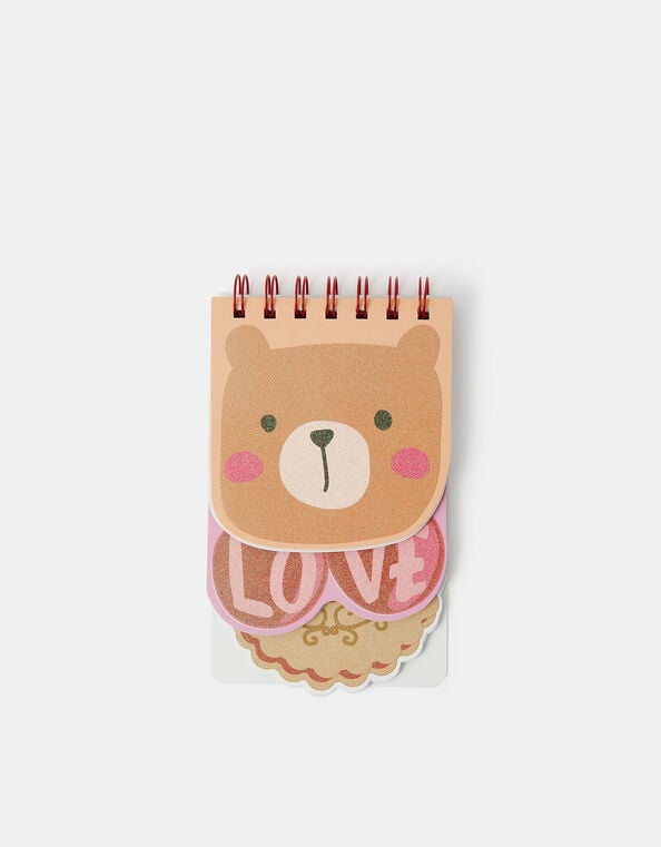 Girls Bear Layered Notebook, , large