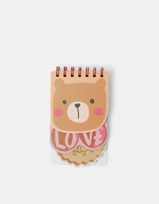 Girls Bear Layered Notebook, , large