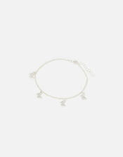Pave Butterfly Anklet, , large