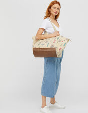 London Print Weekender Bag, , large