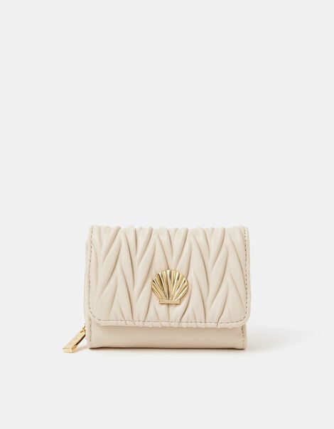 Shell Tri-Fold Purse, , large