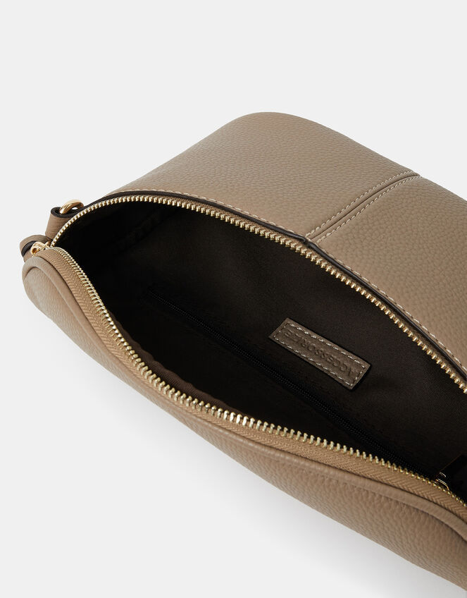 Crossbody Sling Bag, Brown (MOCHA), large