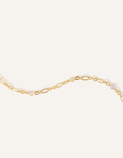 14ct Gold-Plated Sparkle Chain Bracelet, , large