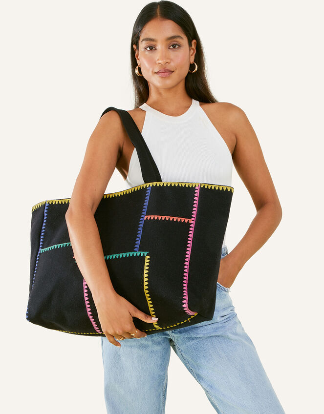 Stitch Shopper Bag, , large