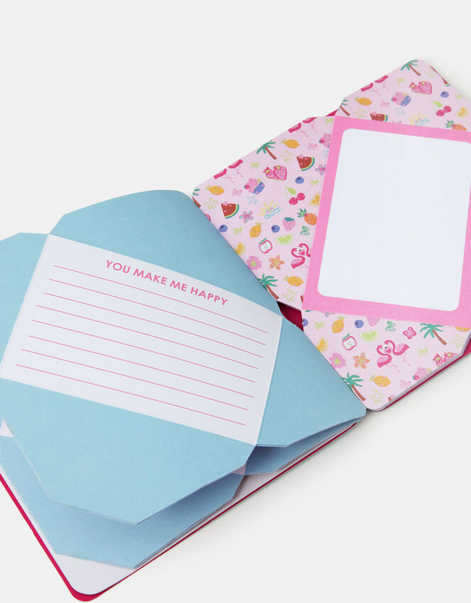 Girls Cupcake Little Letters Stationery Book, , large