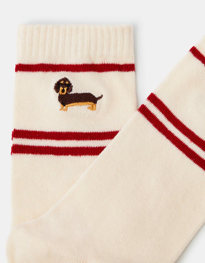 Sausage Dog Varsity Socks, , large