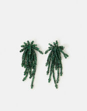 Statement Bead Drop Earrings, , large
