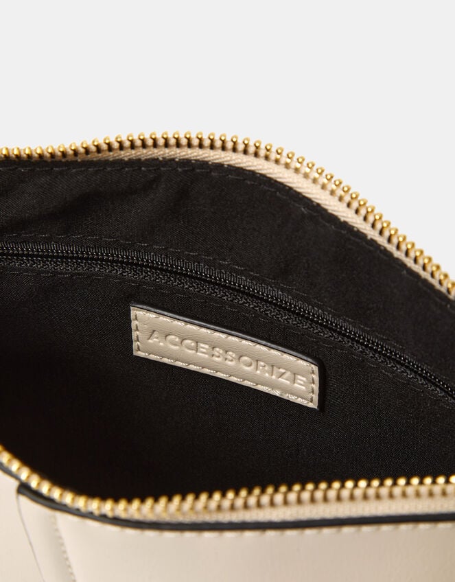 Slim Shoulder Bag, Cream (CREAM), large