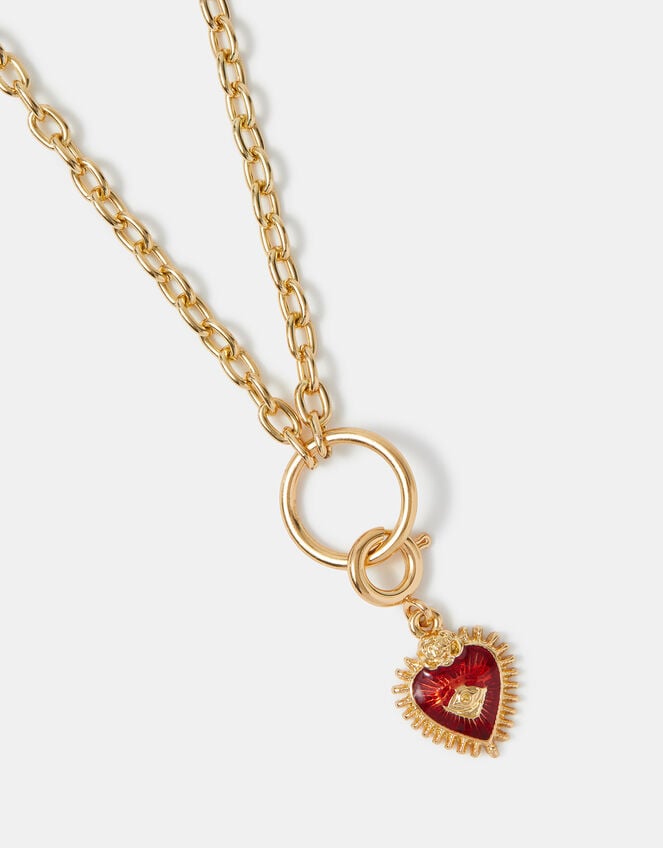 Sacred Heart Jewellery Charm, , large