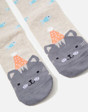 Party Hat Cat Socks , , large