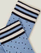 Spotty Varsity Socks, , large