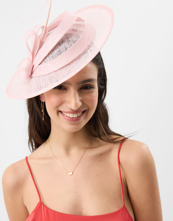 Quill Oval Disc Fascinator, , large