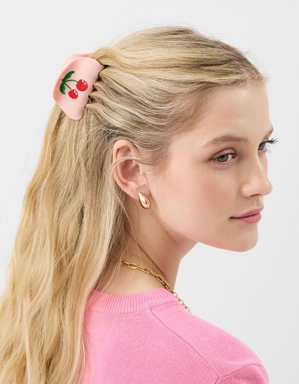 2-Pack Cherry Gem Claw Clips, , large