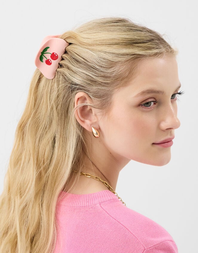 2-Pack Cherry Gem Claw Clips, , large