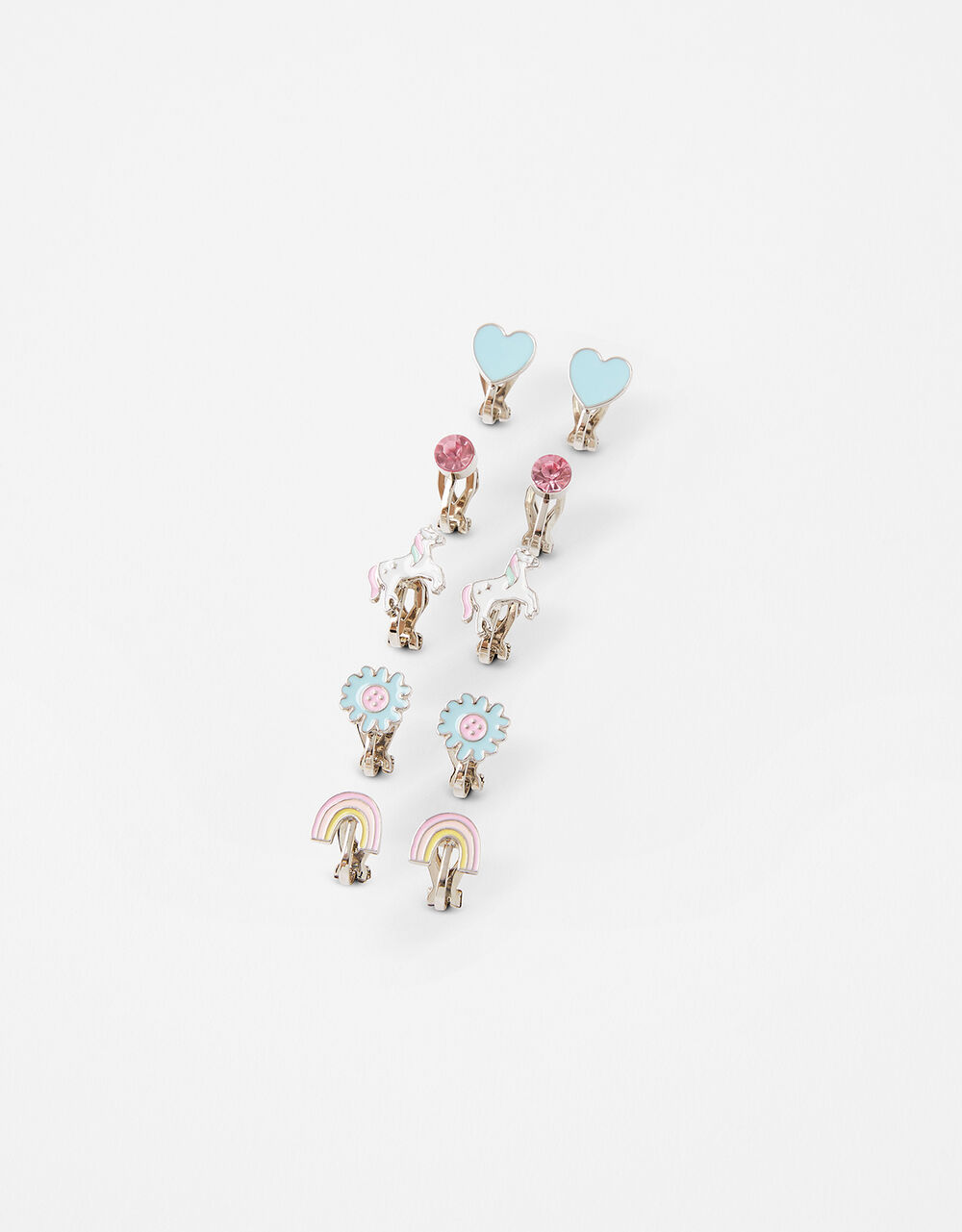 Unicorn ClipOn Earring Set Girls earrings Accessorize UK