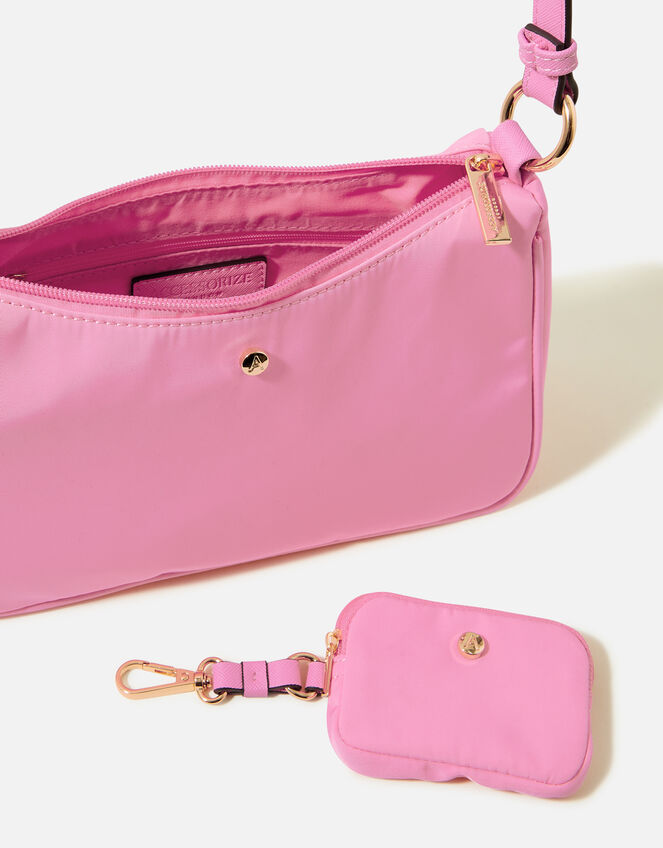 Nylon Shoulder Bag, , large