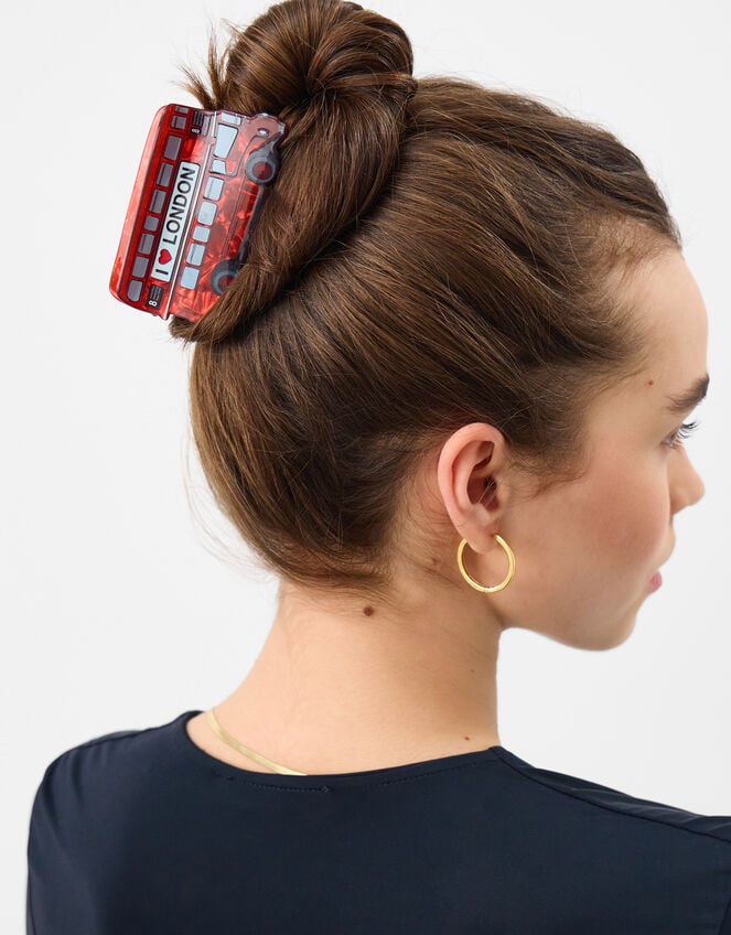 London Bus Claw Clip, , large