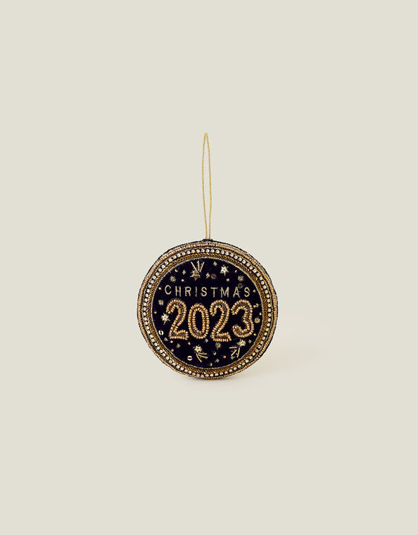 Embellished Christmas 2023 Hanging Decoration, , large