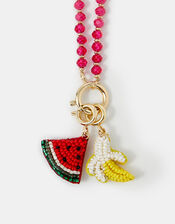 Beaded Banana Jewellery Charm, , large