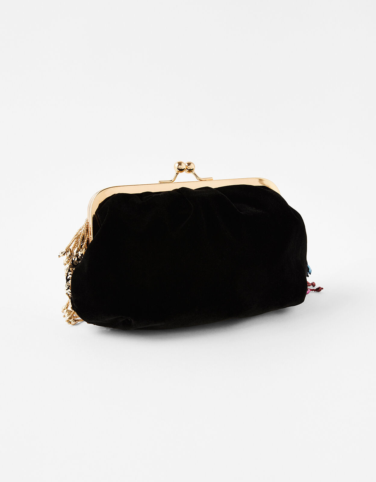 Faith black clutch bag on sale