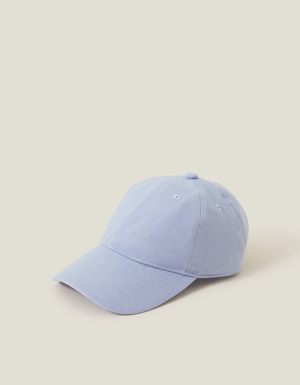Twill Baseball Cap, Blue (BLUE), large