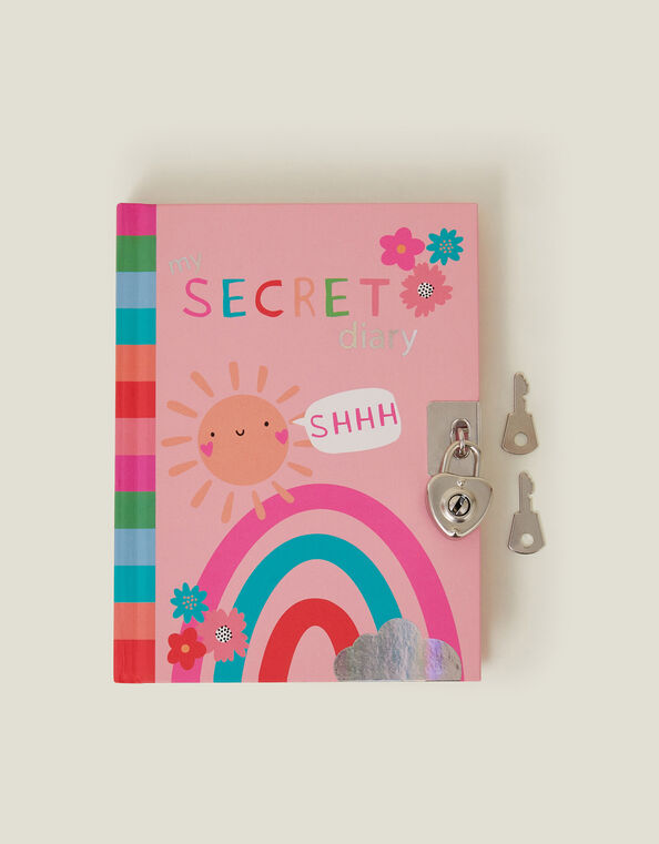 Girls Lockable Diary, , large