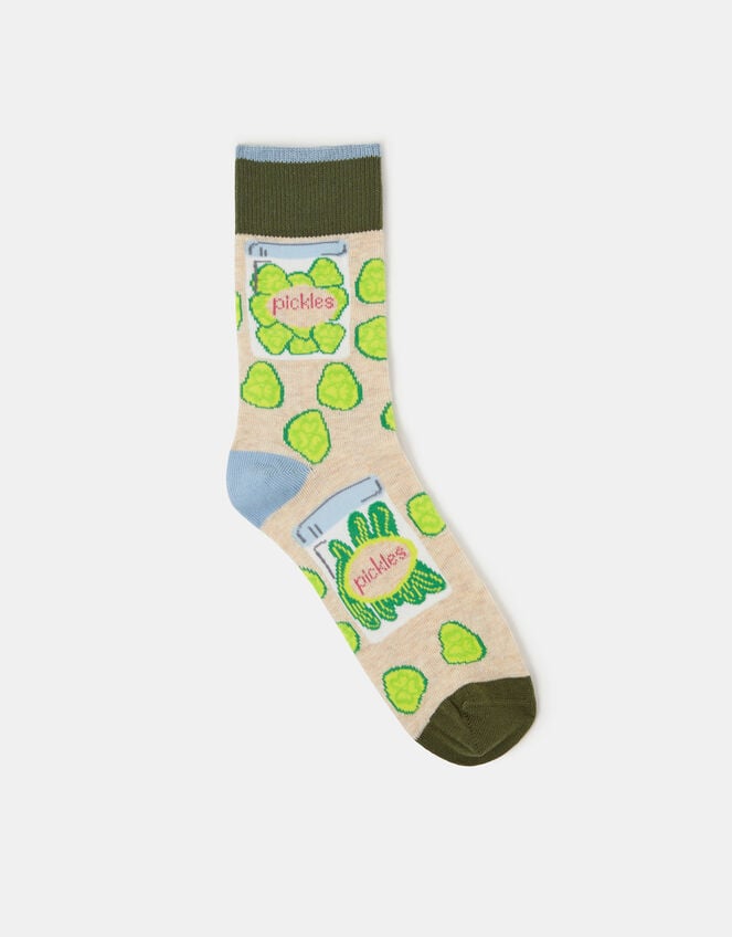 Pickle Print Socks, , large