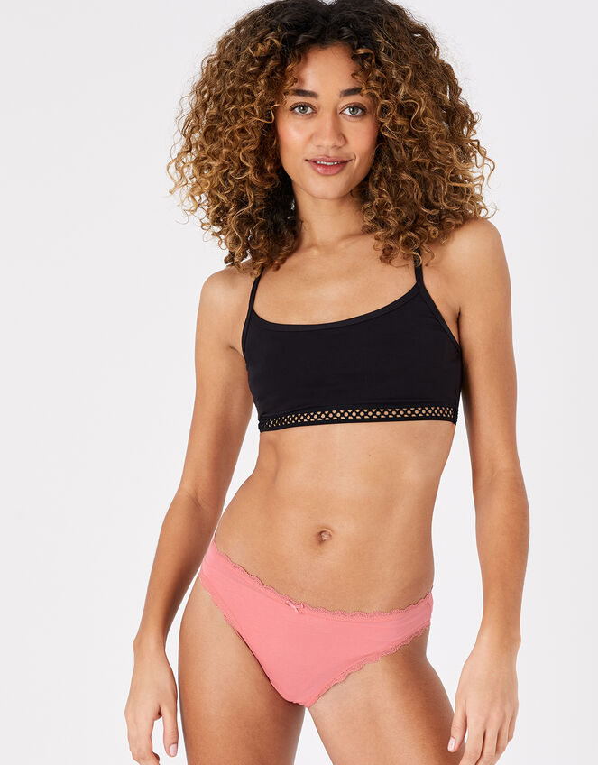 Lace Trim Brief Multipack with Natural Bamboo, Multi (PASTEL-MULTI), large