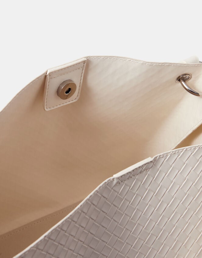 Woven Shoulder Bag, , large