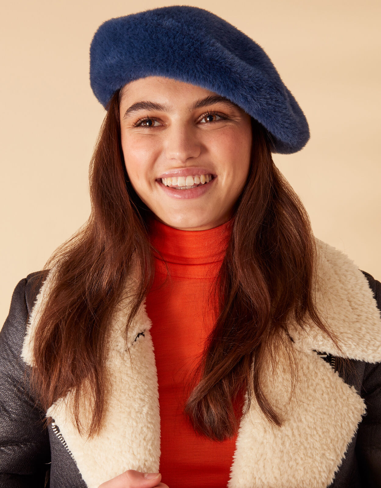 Fluffy Beret Hats Accessorize Global