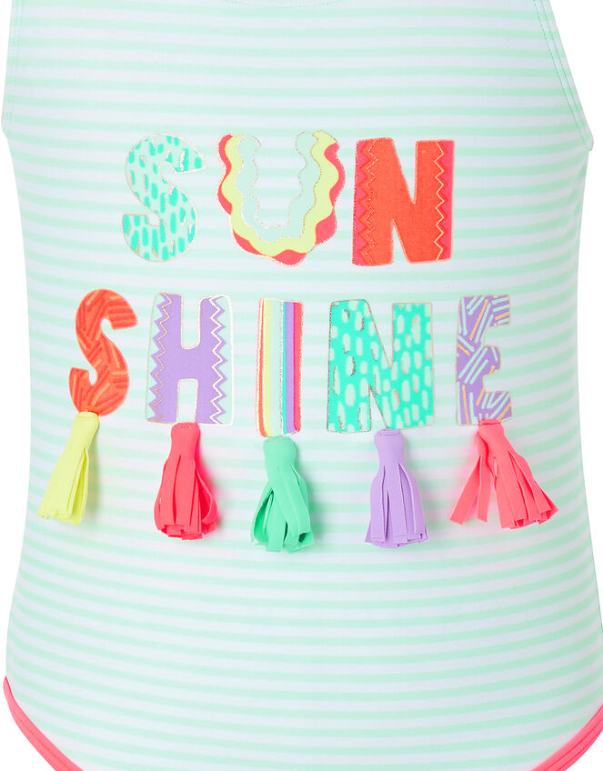 Sunshine Striped Swimsuit, Multi (BRIGHTS-MULTI), large