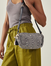 Geometric Cross-Body Bag, , large