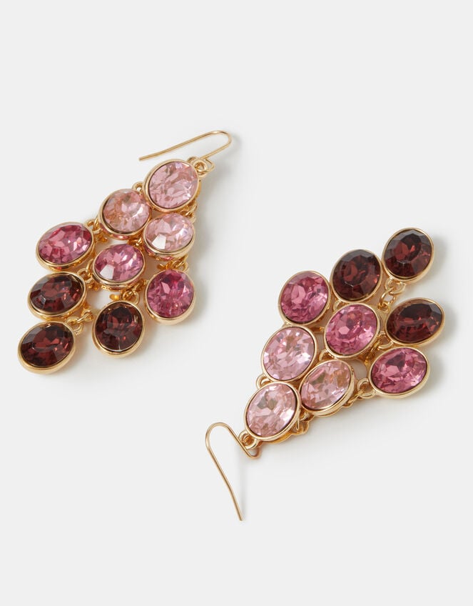 Ombr&eacute; Chandelier Drop Earrings, , large