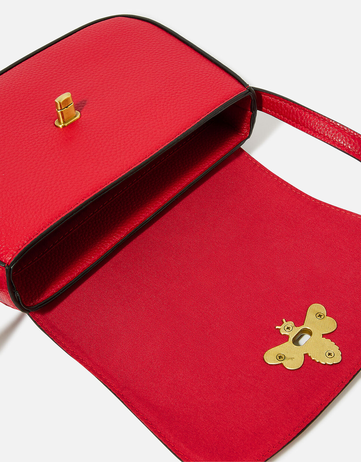 Bee Twist Lock Cross Body Bag