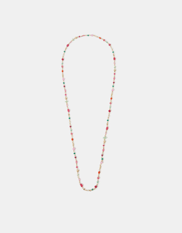 Long Bead Necklace, , large