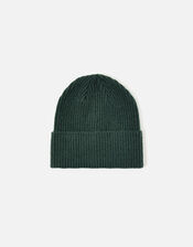 Soho Knit Beanie Hat, Green (GREEN), large