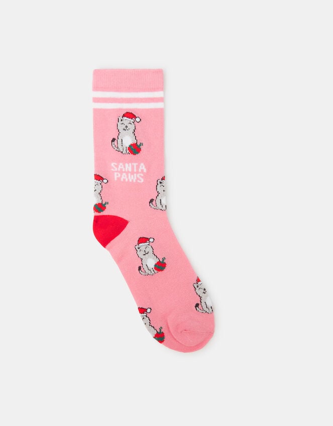 Santa Paws Christmas Socks, , large