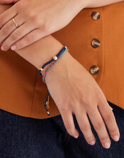 2-Pack 14ct Gold-Plated Cord Bracelets, , large