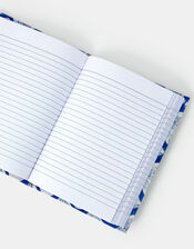 Dandelion Print Initial Notebook, Blue (BLUE), large