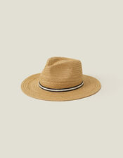 Monotone Trim Trilby, Tan (TAN), large