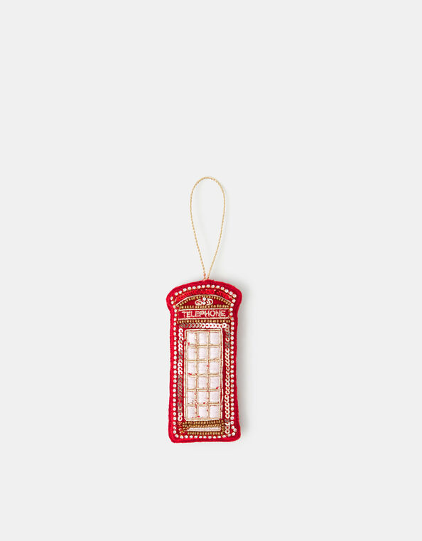 London Telephone Box Christmas Tree Decoration, , large