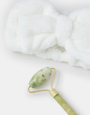 Danielle Creations Jade Facial Roller & Headband Set, , large