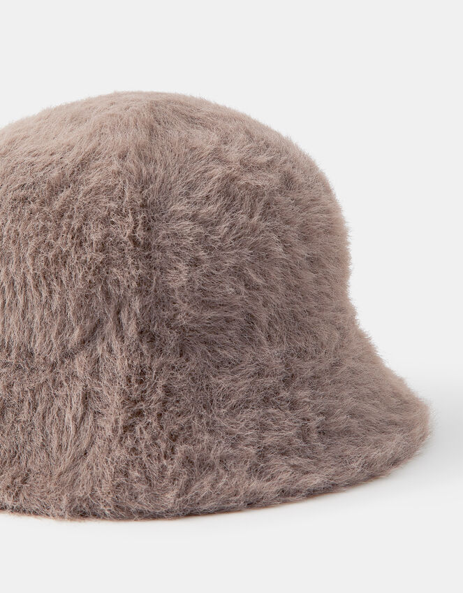 Fluffy Bucket Hat, , large
