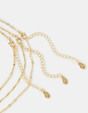 3-Pack Enamel Flower Necklaces, , large
