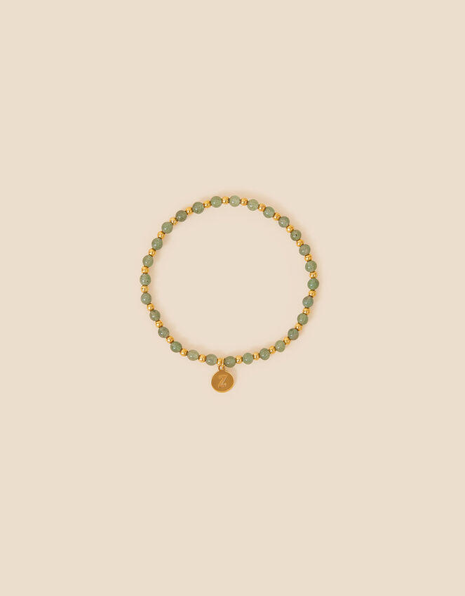 Gold-Plated Healing Stone Aventurine Bracelet, , large