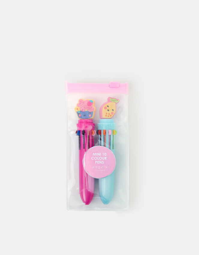 Girls 2-Pack Cartoon Multi Colour Pens, , large