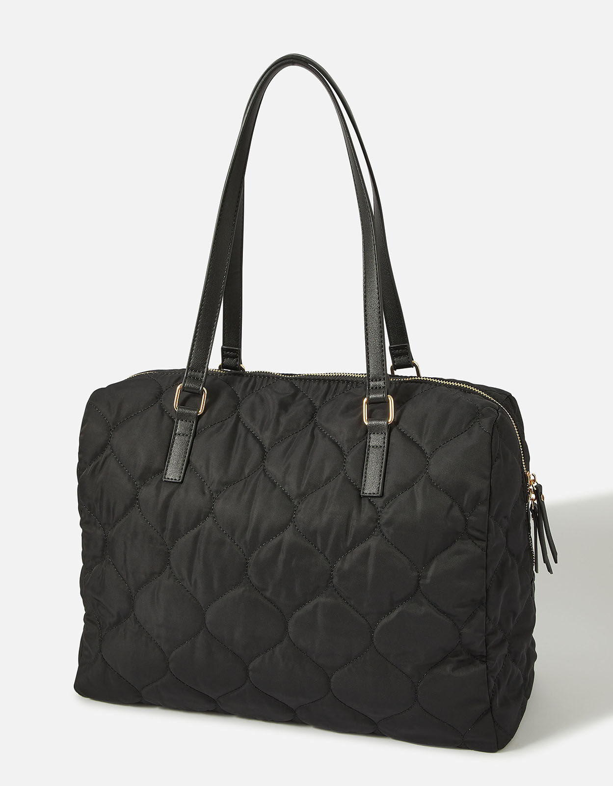 Quilted Weekend Bag with Recycled Polyester