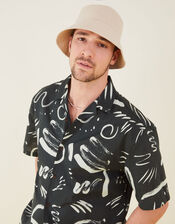 Bucket Hat in Eco-Friendly Cotton , Natural (NATURAL), large