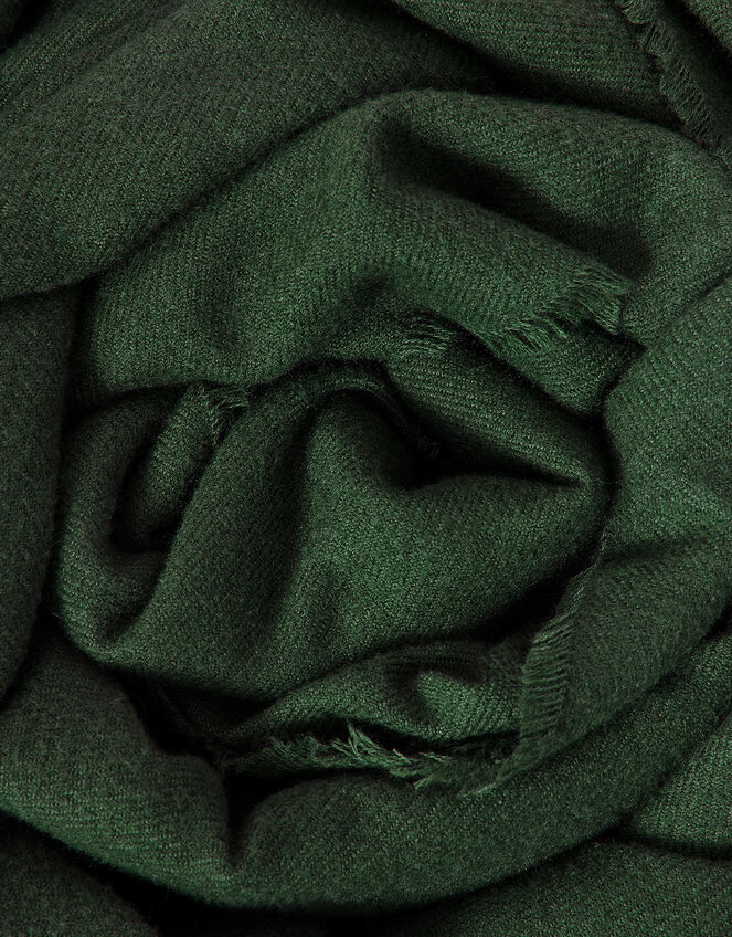 Grace Super-Soft Blanket Scarf, Green (GREEN), large